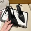 Fashion Women Pointed Sandals 2025 New Spring/summer Women's High-heeled Sandals Slim Heel High-heeled Banquet Dance Shoes Female