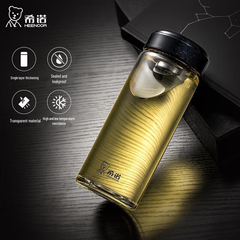 Xinuo XN-6195 Portable Glass Tea Infuser Bottle