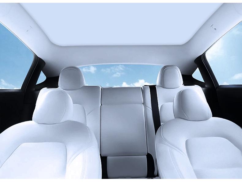 Tenda parasole e rete isolante termica per tetto apribile Tesla Model Y/3