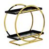 Cupboard Organiser Spacesaving 2 Layer Kitchen Shelves for Cups Home Dishes and Black