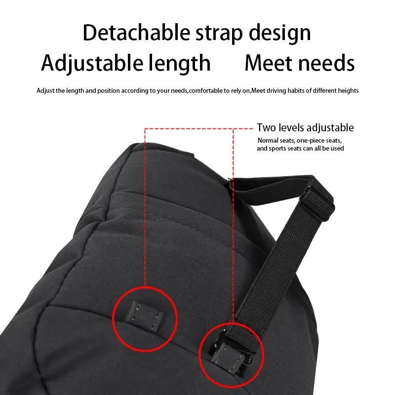 Suede Seat Headrest Neck Pillow Soft Comfort Cushion Lumbar Support For Mazda CX-3 CX-4 CX-5 CX-7 CX-9 Mazda 3 Axela 6 Gh Car