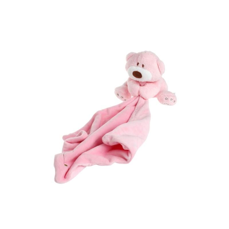 Baby Kinderen Comfort Zacht Knuffeldeken Teddybeer Pluche Gevuld Wasbaar Glad Speelgoed Voor Gezellige Knuffels En Zachte Knuffels