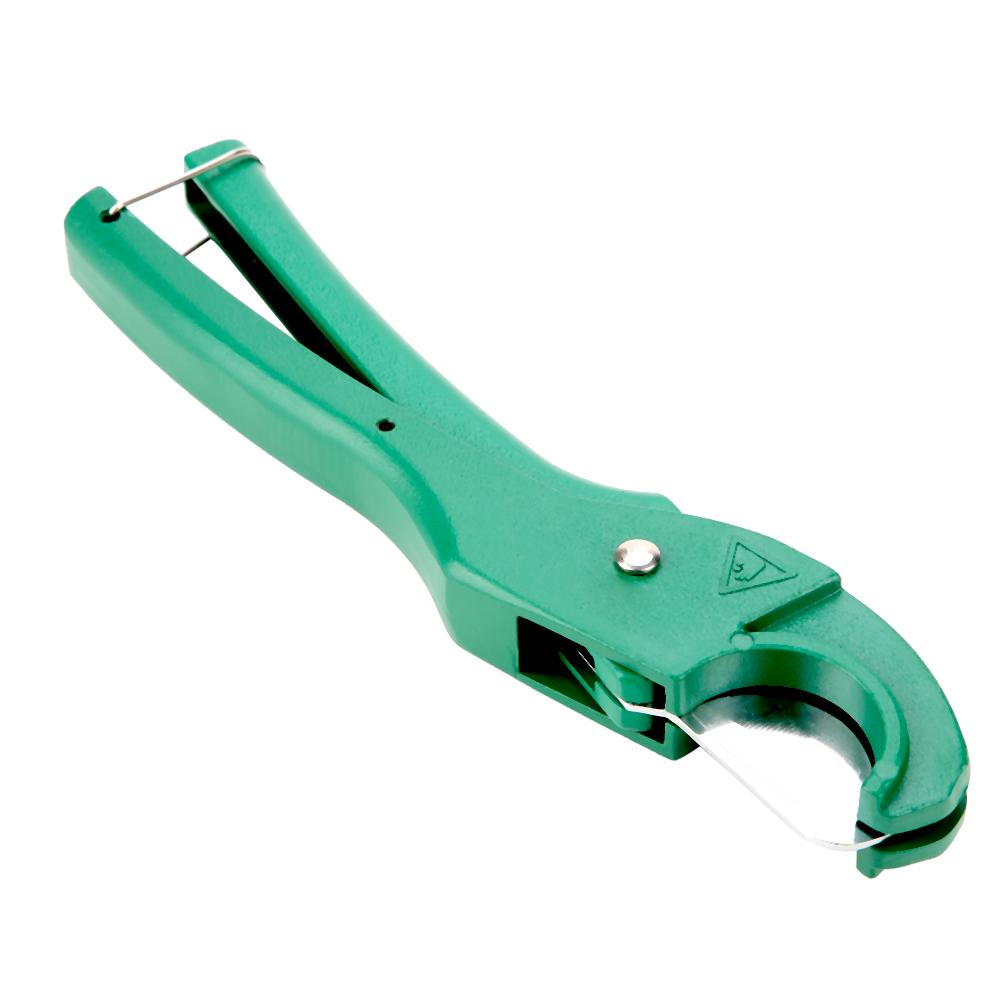 PVC Pipe Cutter Aluminium Alloy Body Ratchet Scissors Tube Cutting Hand Tool