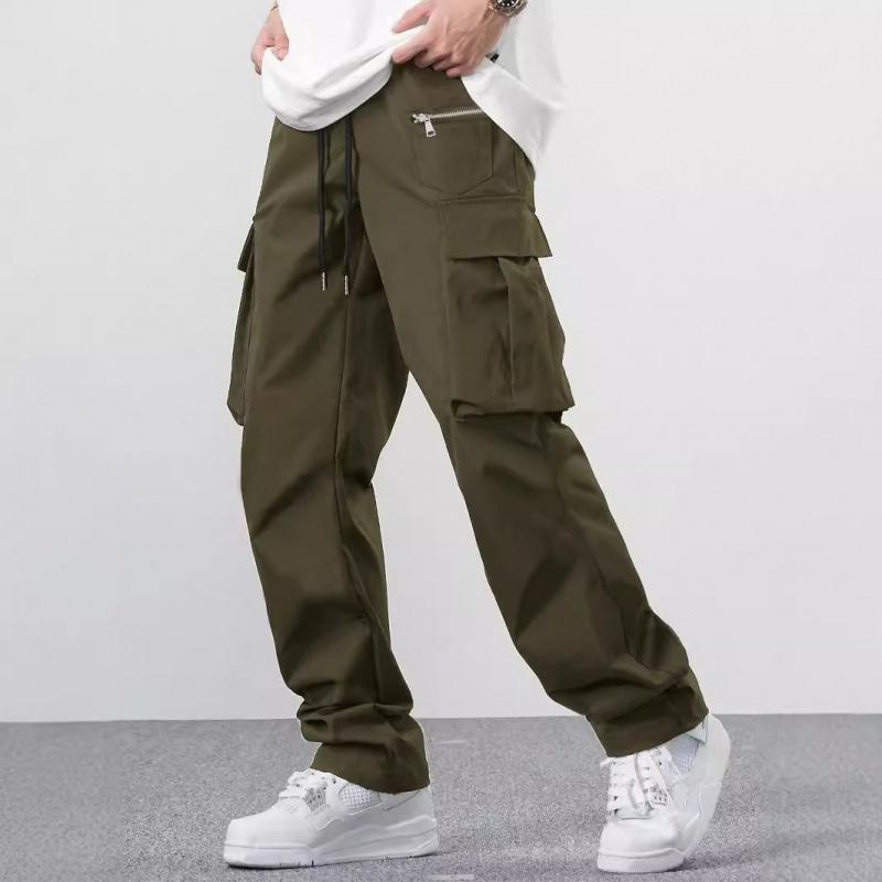 2026 New Loose Multi-Pocket Trousers Men's Casual Versatile Cargo Pants