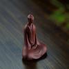 Chinese Yixing Purple Clay Tea Pet Formless Buddha Statue Tea Figurine Ornaments Handmade Sculpture Crafts Tea Set Decoration