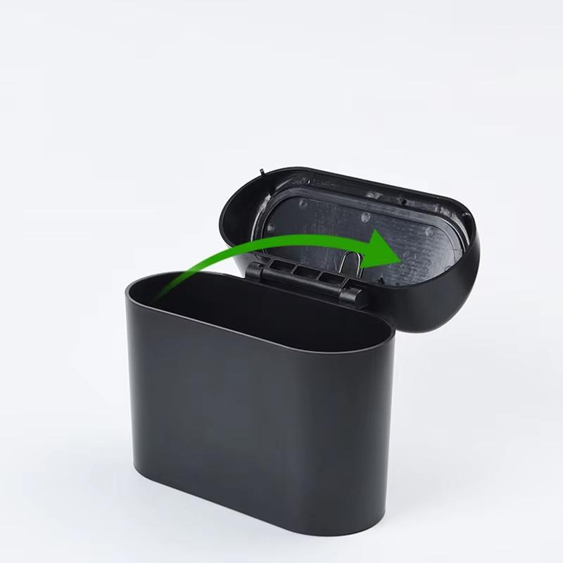 Car Trash Hanging Mini Vehicle Garbage Organization With Lid Multifunctional Folding Automotive Garbage Storage Box Car Supplie