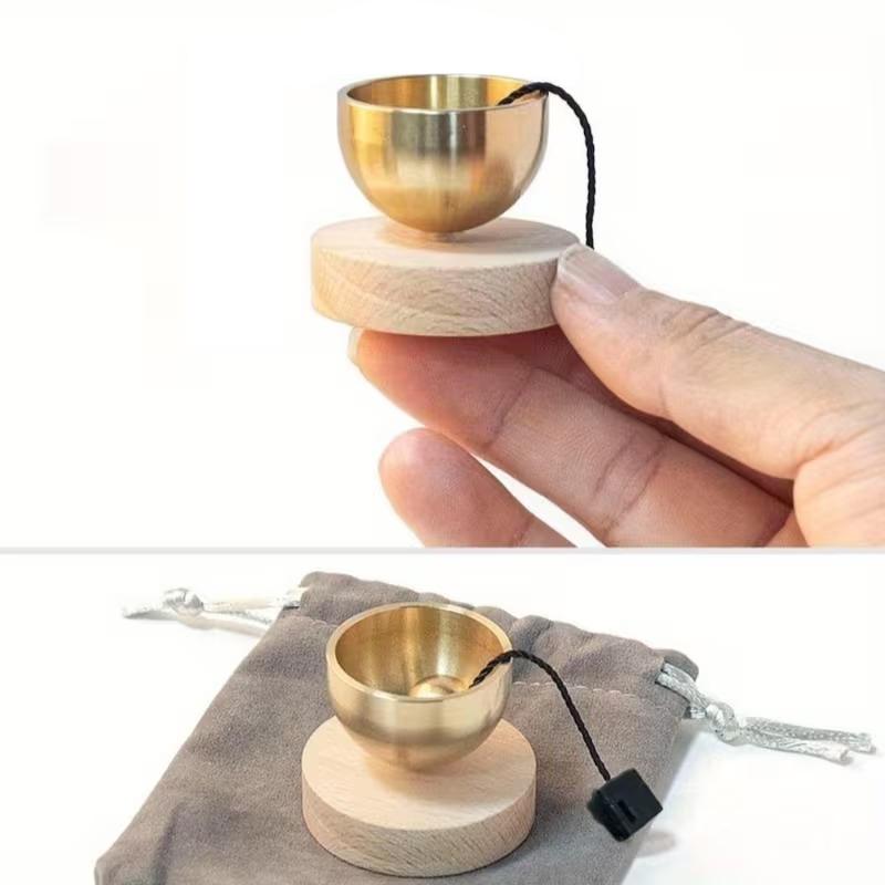 Mini Zestaw Mis Tybetańskich Do Jogi Medytacji Relaksu Uważności Czakr Do Leczenia | Miedziana Miska Dźwiękowa Do Samoregulacji
