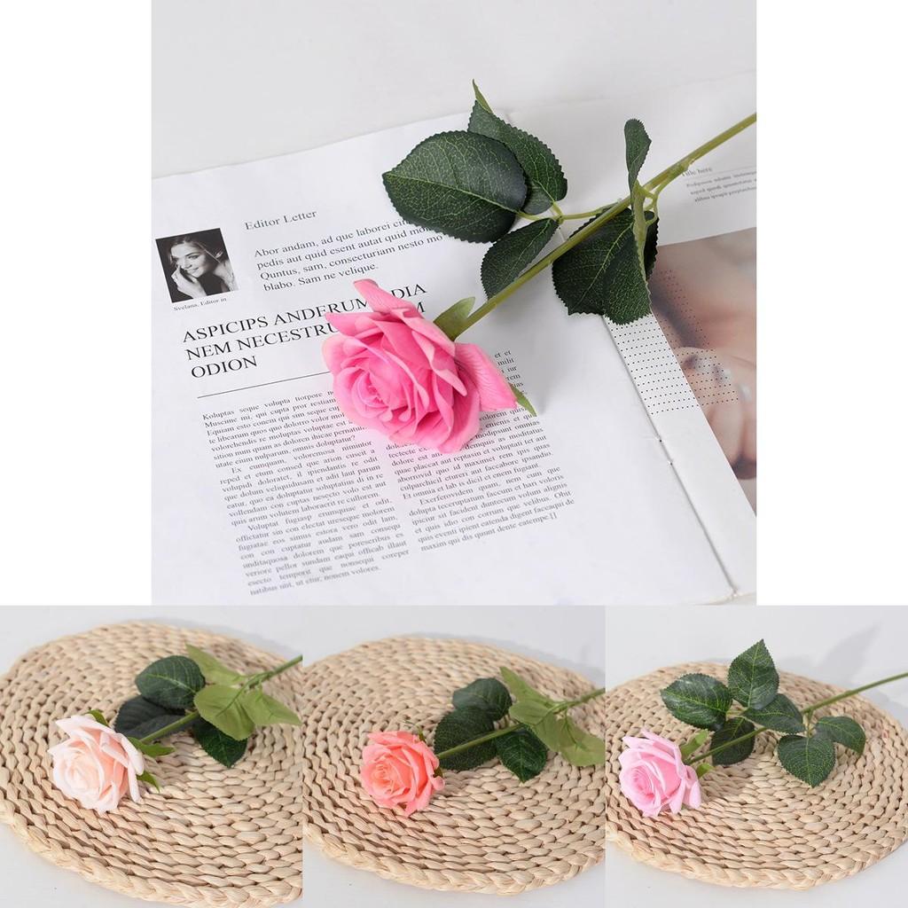 Highend Artificial Rose Flower With Textured Finish For Photography And Home Decor