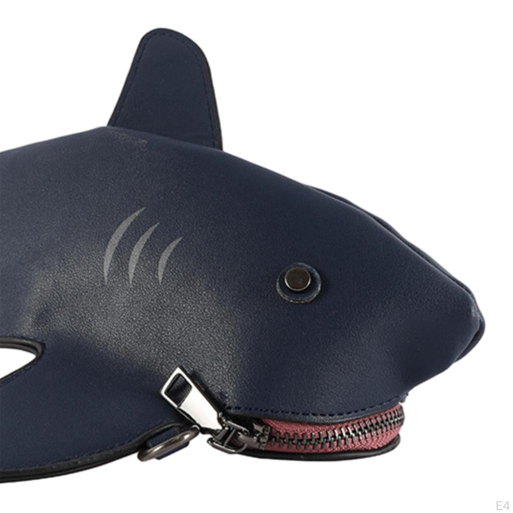 Scary Shark Bags Animal Bag Purse Multipurpose Shoulder Handbags Crossbody for Women Daily