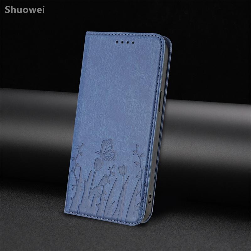 Flip Phone Case Tecno Spark GO 1 10 10C 20 20C 30 2024 2025 Pro 4G Leather Wallet Cover Casing