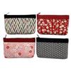 Kyouyuu Made Japan Cotton Pouch Women Cosmetic Small Item Holder Approximately 12193cm Pocket Portable Japanese Pattern Classic Fabric Plum White Pop
