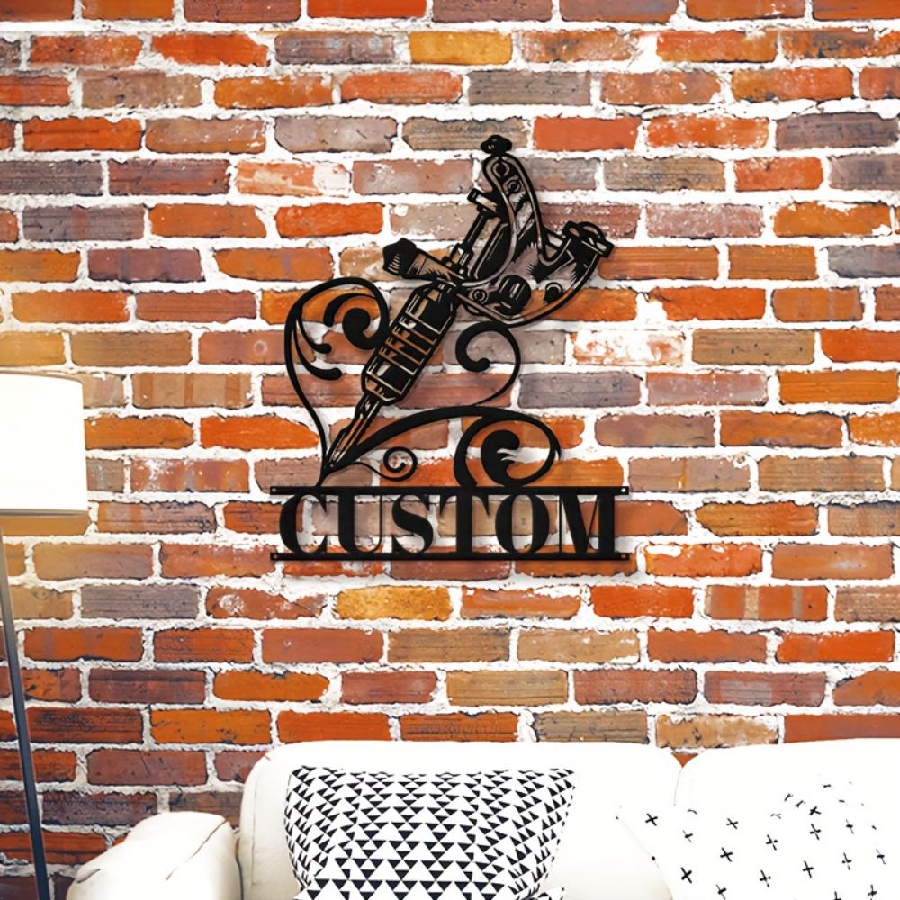 Exclusive Custom Metal Wall Sculpture Barber Sign Salon Decor Gift
