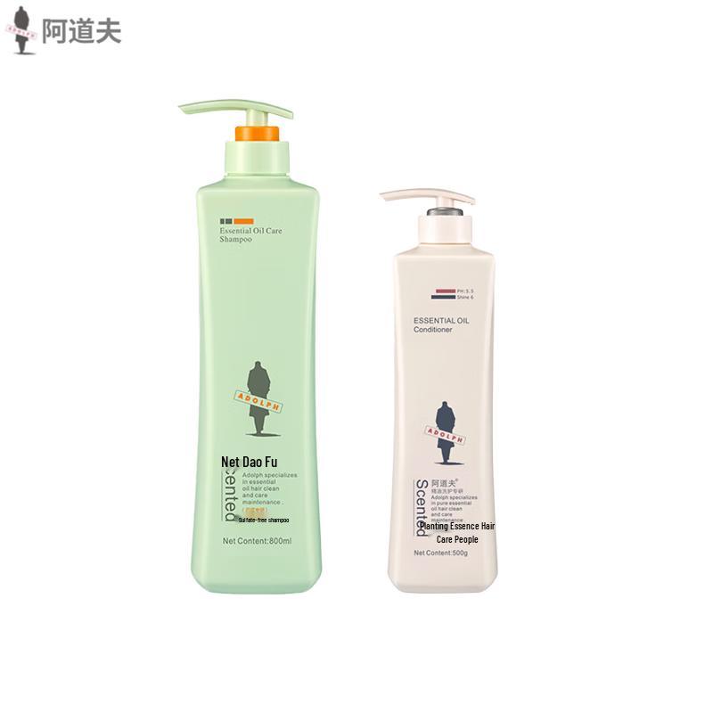 ADOLPH Herbal Essence Conditioner & Silicone-Free Shampoo Set