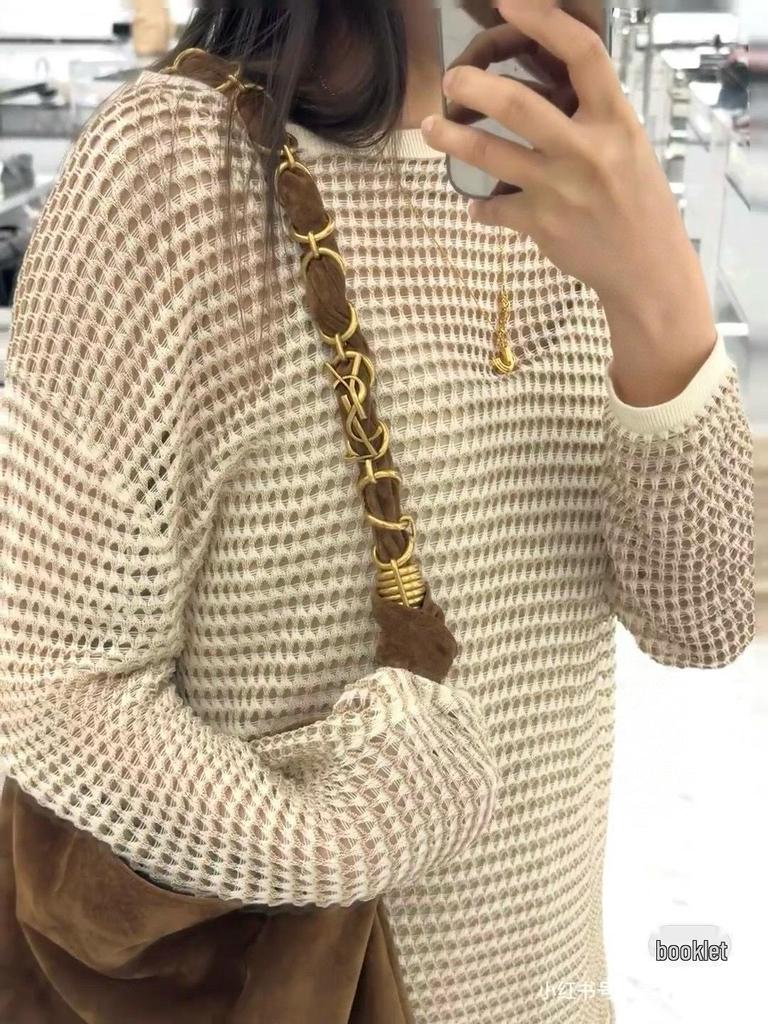 Women's Versatile Frosted Leather Tote Bag with Braided Rope Details - Large Capacity Shoulder Handbag