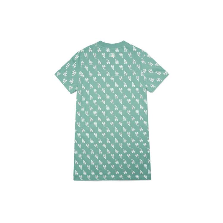 New MLB Short Sleeved Dress Women's Light Mint 3FOPM0123-07MTL