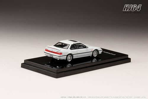HobbyJAPAN HJ64 1/64 Scale Honda Prelude (BA5) SI TCV Custom Version, Frost White, Finished Model (HJ644002W)