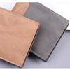 PU Leather Men's Short Wallet Two Fold Design, Black/Coffee Retro Style, Coin Purse with  ID Card Holder, Suitable for Men