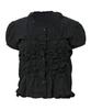 Peulleeoeob Saya Frill Puff Blouse (Fl-180_Black)