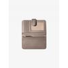 Michael Kors Jet Set Travel Pebbled Leather Wallet Med Mushroom 35f6stvf2l283