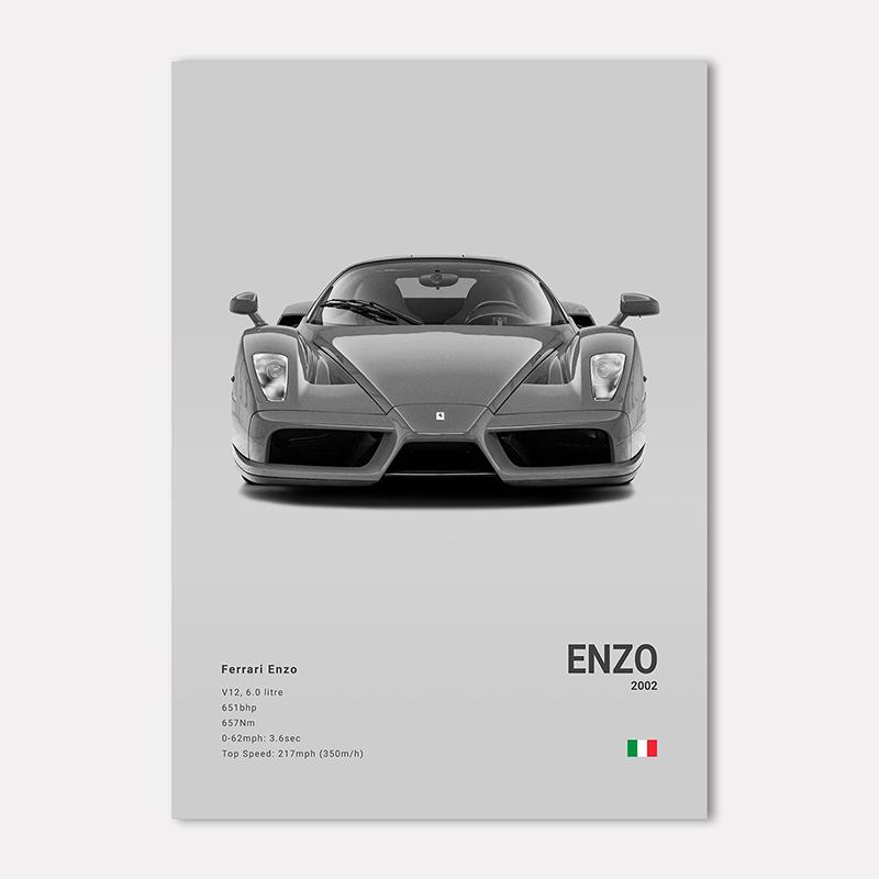 Famous Cars 812 458 296 Canvas Wall Art Print Poster 599XX SP3 F8 Decoration Mural Modern Home Decor Birthday Gift Unframed