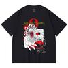 230 Gsm 100% Cotton Jujutsu Kaisen V64 Rika Print Unisex Heavy Cotton T Shirt