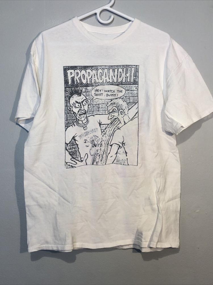 

Propagandhi Hey Watch The Shirt Short-Sleeve Unisex T-Shirt Cotton Unisex T-Shirt S