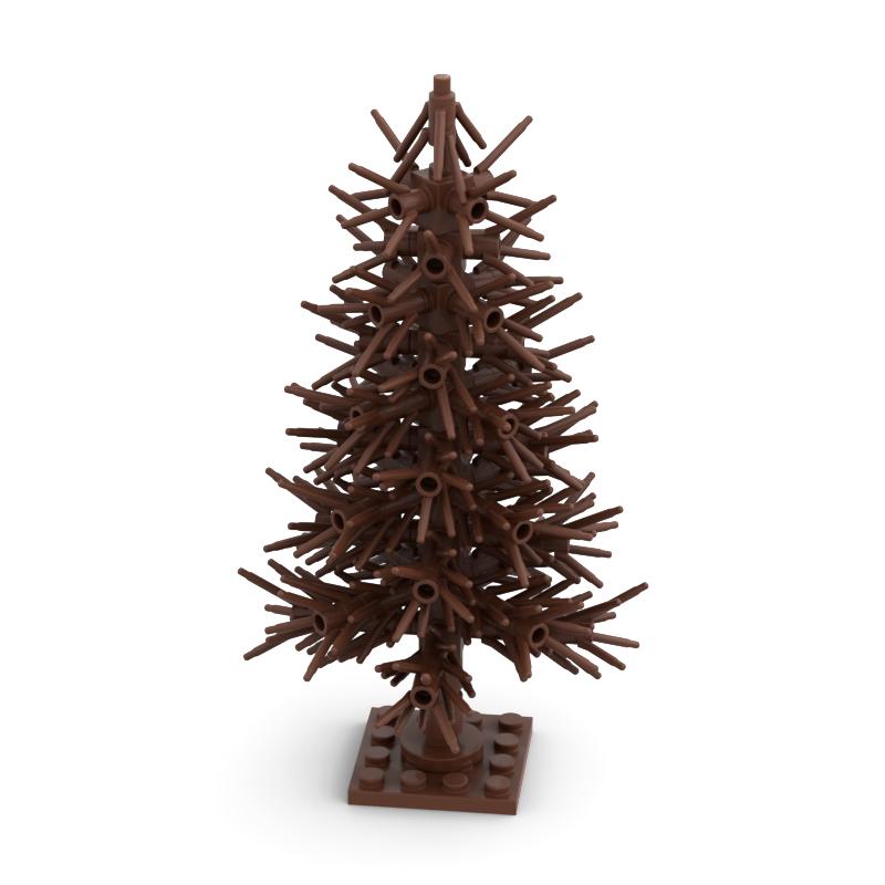 MOC City Street Scene Plant Model Sets Forest Assemble Building Block Park Jungle Assemble Bricks Toys