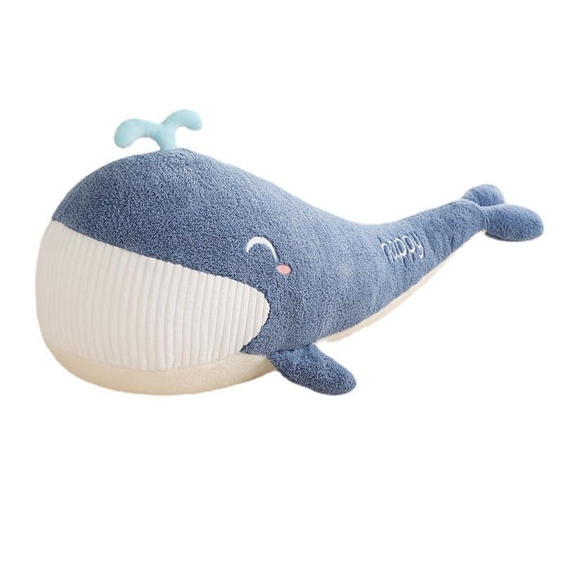 Animals Cute Sea Whale Plush Toys Cartoon Kid Children Sleep Soothing Doll Gift