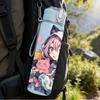1PC Anime Girl Cat Ear Hoodie Print 750ml Color Plastic Sports Water Bottle Leakproof Flip Straw Lid Suitable for Sports Office Home Use