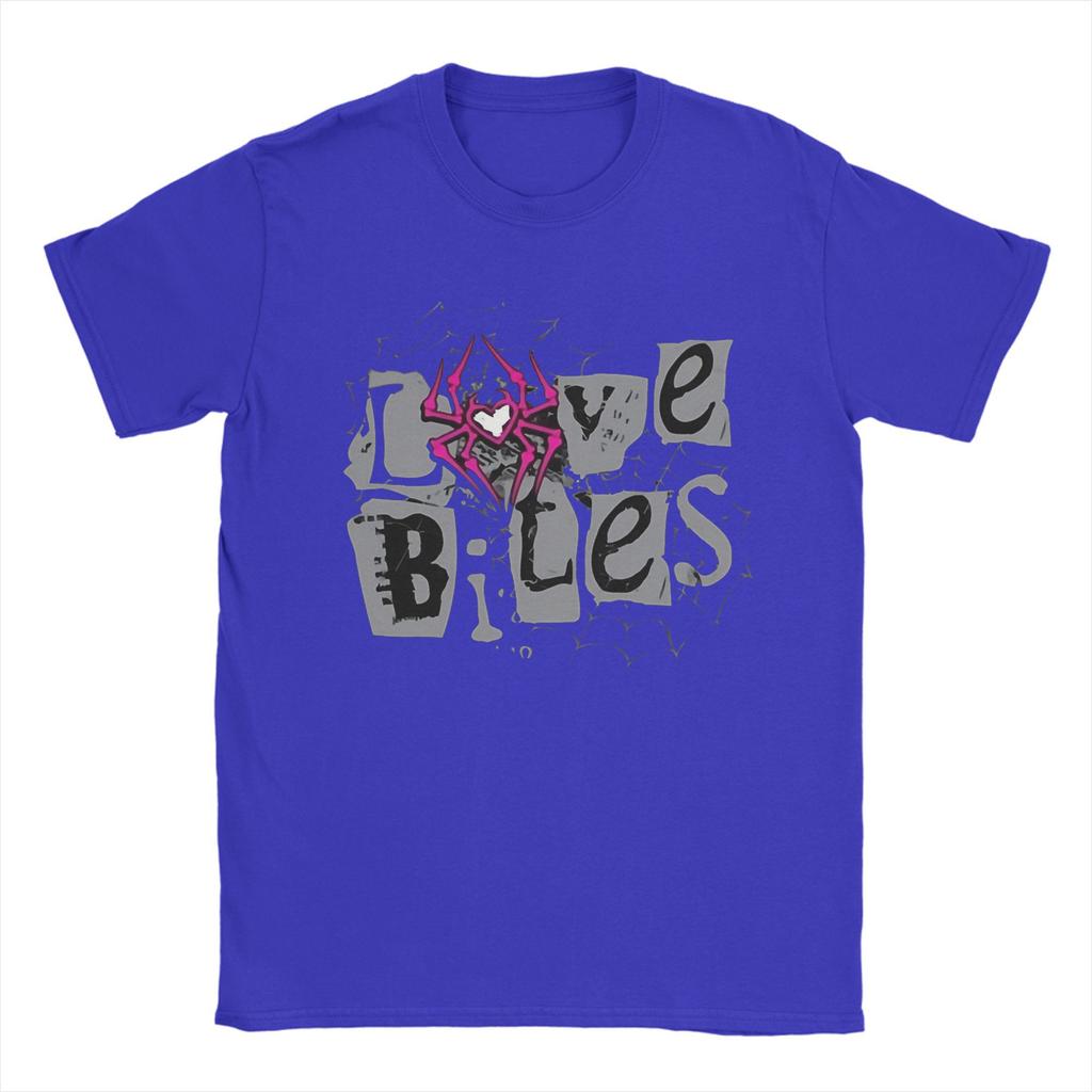Men T-Shirts AJ Lee Love Bites Fashion 100% Cotton Tee Shirt Short Sleeve  T Shirts Round Neck Clothing Graphic Printed