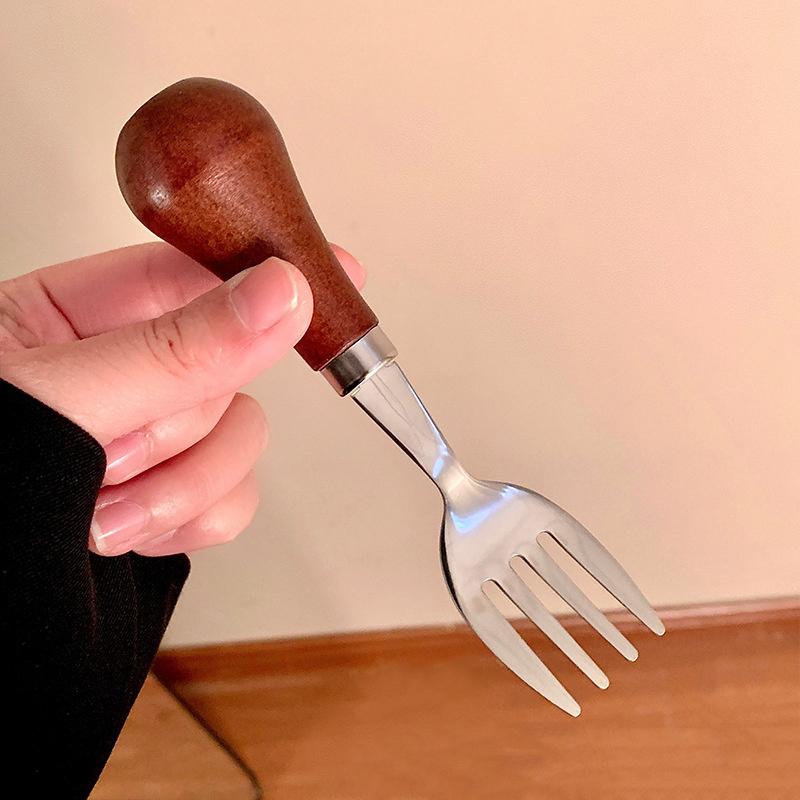 

Круглая ложка из нержавеющей стали, сетка, красная, золотистая, для ужина, с длинной ручкой, десертные ложки для перемешивания, кухонные аксессуары, гаджеты