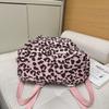 Leopard Print Schoolbag Women's Lightweight Backpack