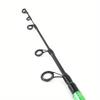 1pcs New Straight Handle Contraction Path Sub Rod Ultra Short and Ultra Light Bass Fishing Rod Carbon Vibration Path Sub Rod Fishing Rod