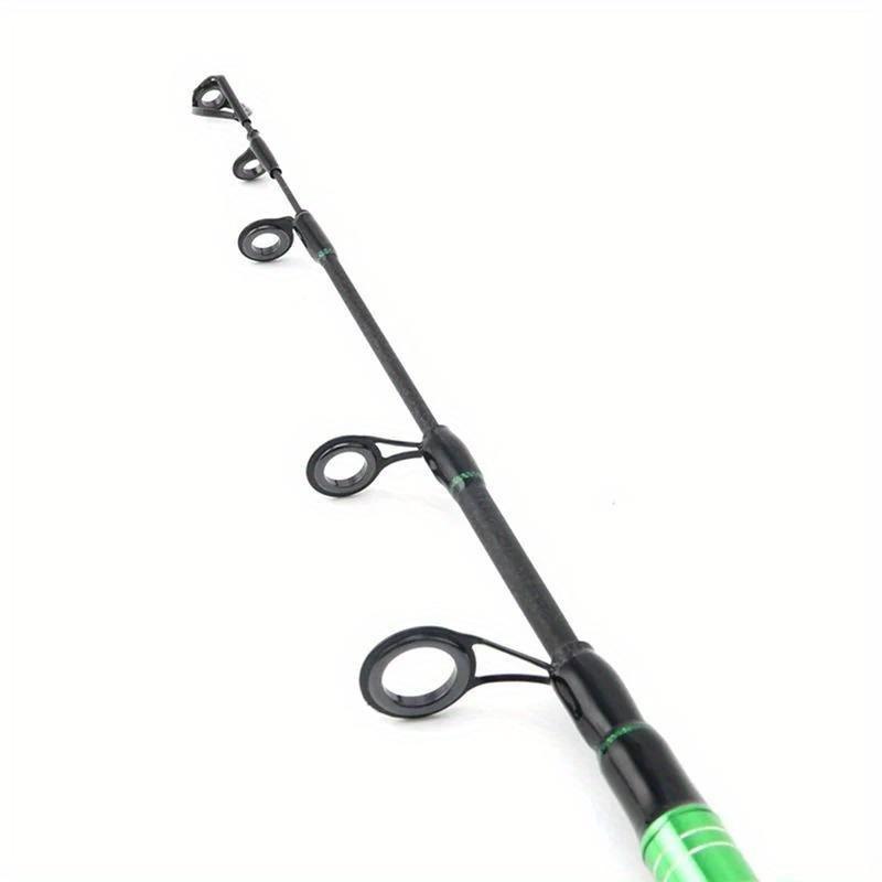 1pcs New Straight Handle Contraction Path Sub Rod Ultra Short and Ultra Light Bass Fishing Rod Carbon Vibration Path Sub Rod Fishing Rod