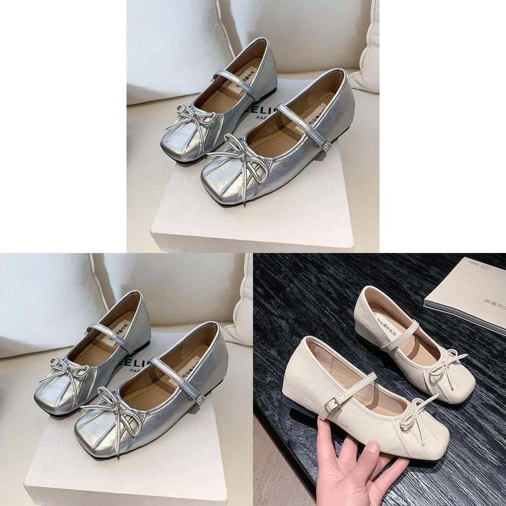 Feminine Pearl Embellished Loafers With Flared Heel For Casual Summer Wear