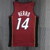Camisa de Basquete Miami Heat Nome Número Personalizados Prensados a Quente Performance Roupa Esportiva Masculino Feminino