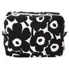 [Marimekko] Cosmetic Pouch Travel Pouch Makeup Bag MINI UNIKKO Nordic Virya Mini Unikko 71295 190 Black [Parallel Import] 23.0 x 9.5 x 17.0