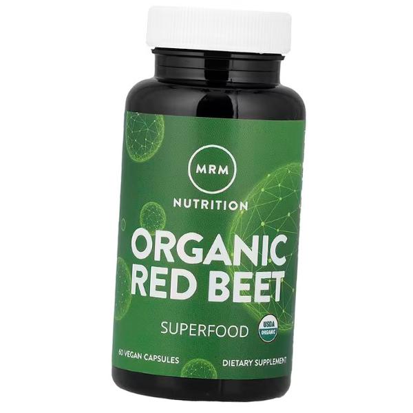 

Экстракт Корня свеклы, Organic Red Beet, MRM 60вегкапс (71122008) 60vcaps