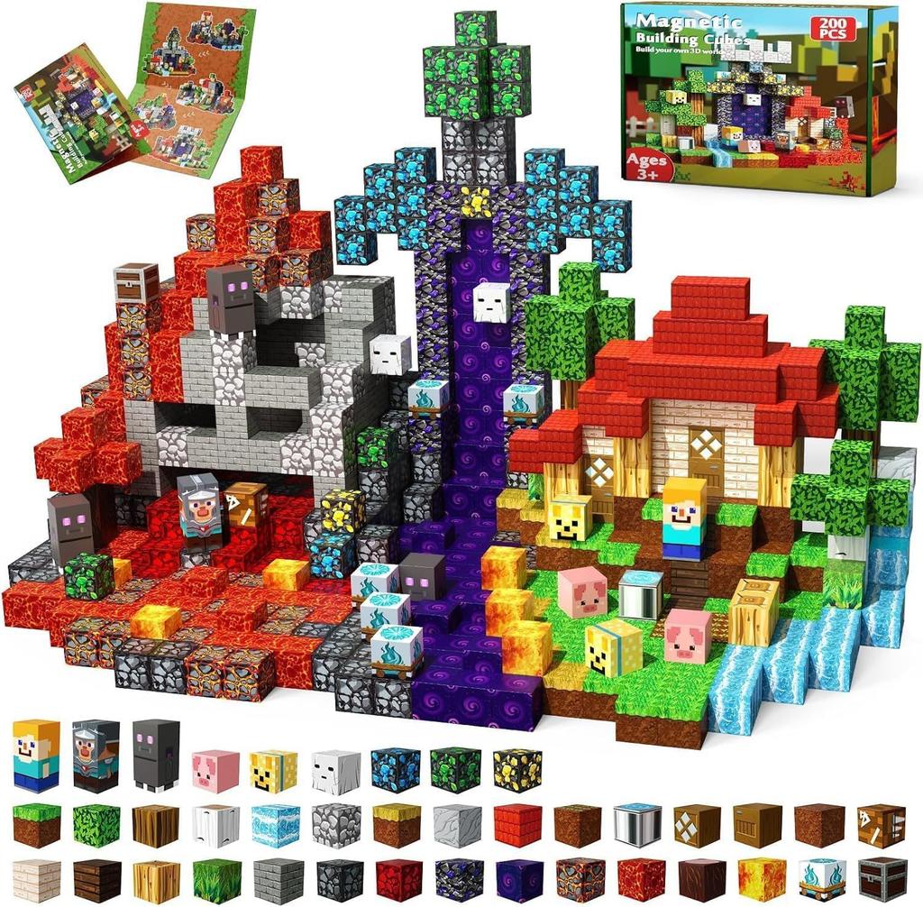 Magnetic Block Magnetic Building Block Large Fenglin Adventure Park Park Educational Toy