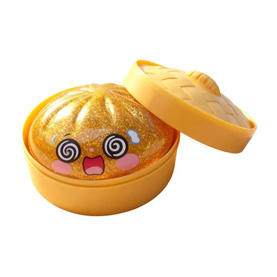 Decompression Toy Food Steamer Design Soft TPR Material Stress Relief Toy Quick Recovery Squeeze Toy A