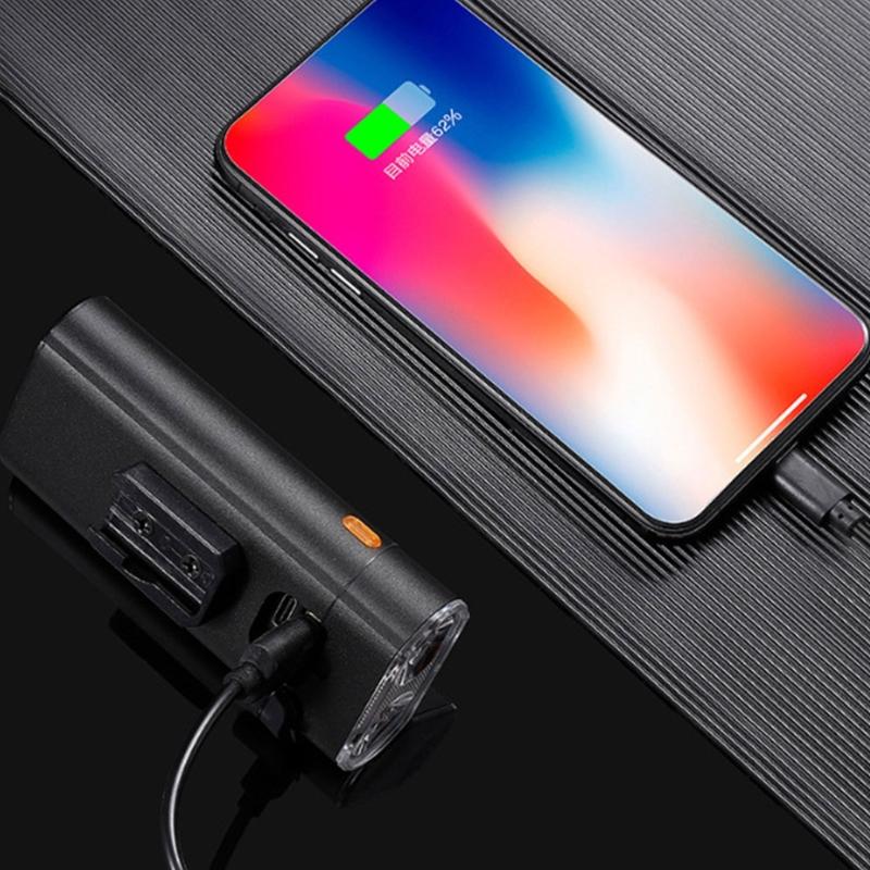 Nighttimes Cycling Headlight Regulable Brightness Bicycles Light Warning Light for Various Weather Conditions