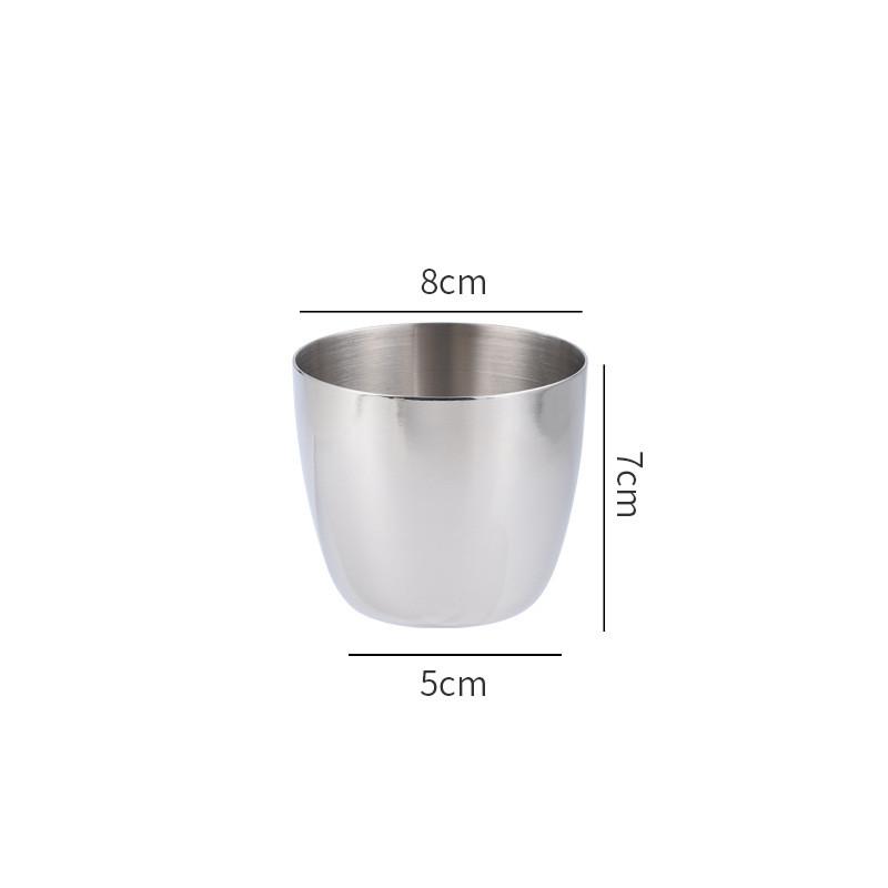 

Корейские пивные кружки из нержавеющей стали, бытовые металлические кружки для кофе, чая, молока, воды, для бара, кухонная посуда для напитков, удобные чашки, стаканы 201-300ml