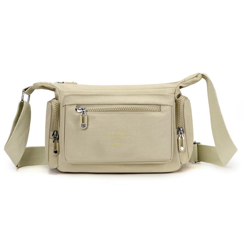 Crossbody Bag Large Capacity Outdoor Commuter Women's Bag Lightweight Nylon Shoulder Bag