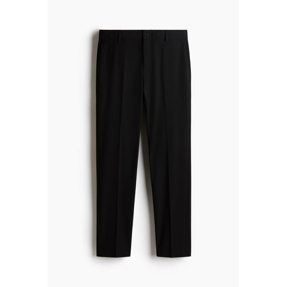 H M Tailored Pants sliM Fit Black