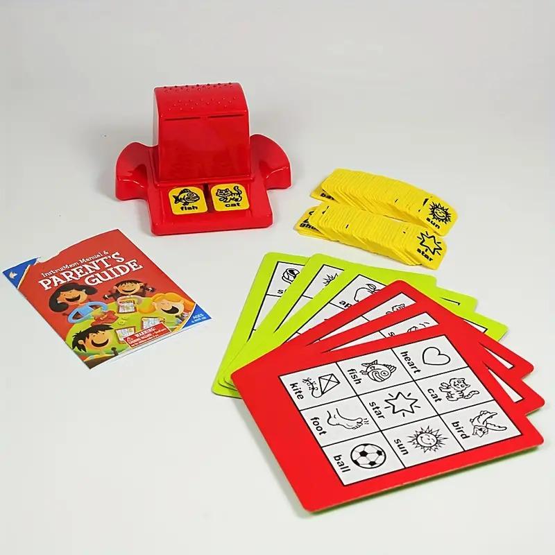 1 Box Of Product Quick Response Ability Puzzle Thinking Table Board Game, Early Reading Game For Preschool To 2nd Grade Gift