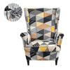 Trykket Wing Stoltrekk Stretch Spandex Lenestoltrekk Nordisk Vaskbar Relax Sofa Sliptrekk Putetrekk For Wed Decor