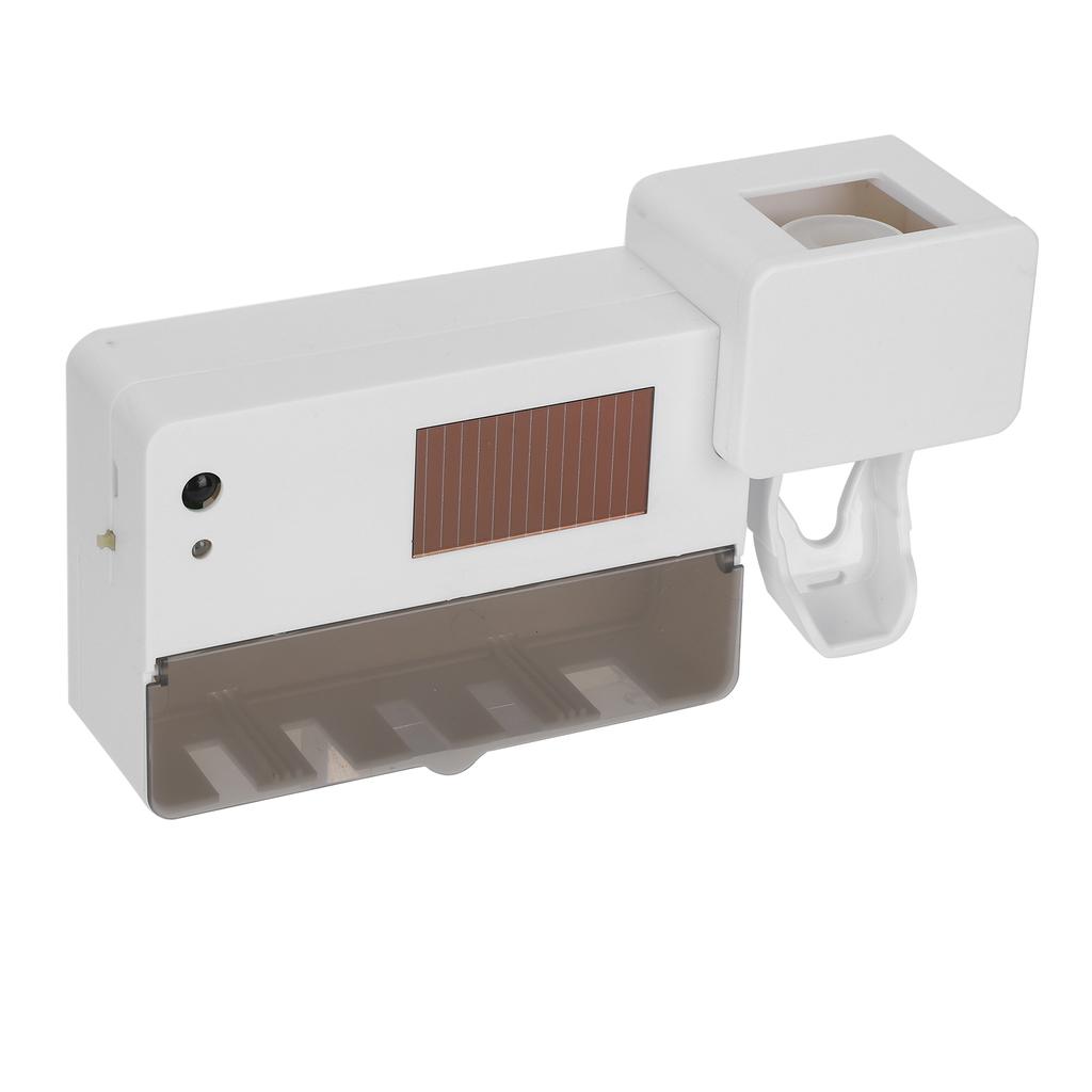 UVC Zahnbürstenhalter Wandmontiert Automatischer Zahnpastaspender Wiederaufladbarer Zahnbürstenhalter