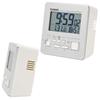 Casio Alarm Clock Radio-Controlled Silver Digital Compact Snooze Light DQD-805J-8JF Direct from Japan