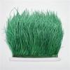 1/10M Natural Plume Black Ostrich Feathers Trim Crafts DIY Feather Ribbon Jewelry Making Wedding Party Christmas Decor 8-10cm