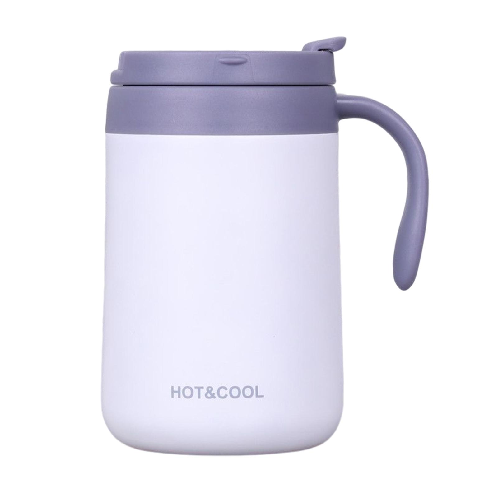 

350/500ml Insulation Mug 304 Stainless Steel Inner Office Vacuum Cup For Home Office 350ml белый